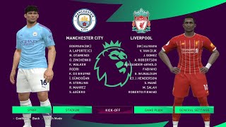 PES 2017 | EPL - Man City vs Liverpool - Smoke Patch Gameplay