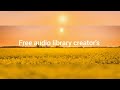 No copyright music free audio library creator's Lucid-Nomyn(Nocopyright)music