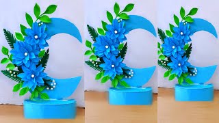 beautiful flower bouquet making with paper / diy flower bouquet