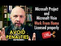 How to license Microsoft software for Work From Home