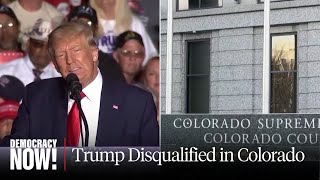 Colorado Disqualifies Trump from Ballot, Triggering Battle over Constitution’s Insurrection Clause