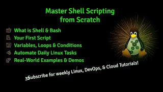 Shell Scripting Tutorial for Beginners | Automate Tasks in Linux