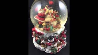 Large Christmas Frosty the Snowman Snow Globe