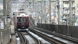 阪急電鉄　臨時日生エクスプレスすれ違い。