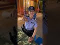 give me five. uyghur policewomen xinjiang travel funny