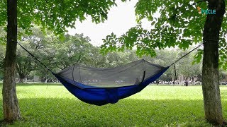 iSPECLE Camping Hammock with Mosquito Net [User Guide]