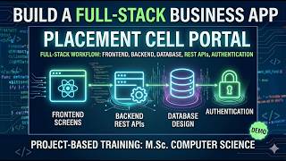 Demo | Placement Cell Portal|Full Stack Demo + Code Review |React + Node.js + MongoDB | OJT Week 2