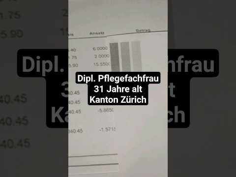 So Viel Verdient Eine Diplomierte Pflegefachfrau HF - YouTube