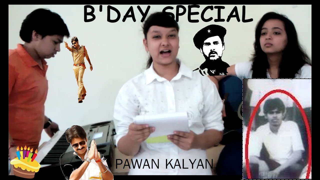 Pawan Kalyan B'Day Special Tribute || Bapu Gari Bommo Song Cover By ...