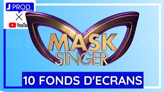 10 FONDS D'ECRANS MASK SINGER - JPROD ACTIVITY