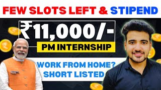 PM Internship Scheme 2024 Deadline Today | Selection Process, Work From Home? Stipend | PM Yojana