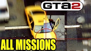 Grand Theft Auto 2 All Missions Full Walkthrough LONGPLAY/PS1