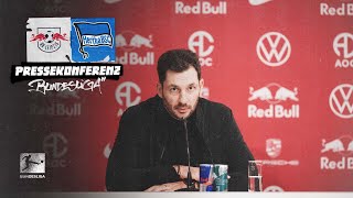 "Ganz großer Sport" | Pressekonferenz nach dem Spiel gegen RB Leipzig | Hertha BSC