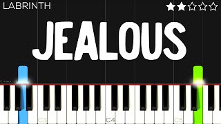 Labrinth - Jealous | EASY Piano Tutorial