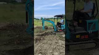 Multifunctional farmland mini excavator can replace various tools #excavator