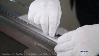 Stainless Steel Combined Doctor Blade Holder Installation