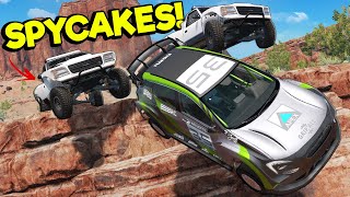 Spycakes & I Used UPGRADED Police Trucks to Stop People in BeamNG Drive Mods!