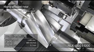 NLX 6000 | 1000 高能率ロータ / Highly efficient rotor