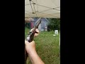 firing a martini henry rifle