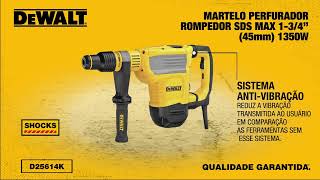 D25614K - Ciocan rotopercutor SDS-MAX DEWALT , 1350W