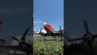 所沢航空記念公園　埼玉県所沢市　C-46中型輸送機（天馬）飛行機　　西武鉄道　西武新宿線　#飛行機　#shorts