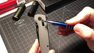 SOG Terminus XR (Benchmade Mini Bugout with a flipper)