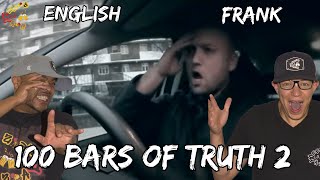 ALL BARRED OUT BUT WANT MORE!!!!! | Americans React to English Frank - 100 Bars of Truth 2