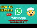 How to Install WhatsApp Without Microsoft Store | Windows 10/11 Tutorial(Quick & Easy)