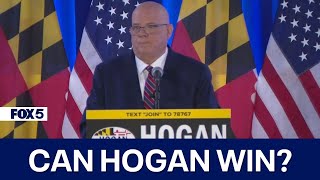 Can former Maryland Gov. Larry Hogan win over GOP voters after breaking with Trump?