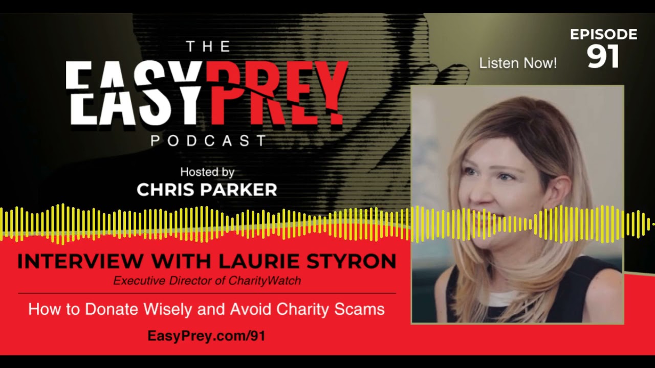 Charity Scams With Laurie Styron - YouTube