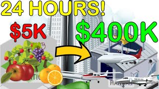 How To Be RICH FAST In 24 HOURS - Sim Companies