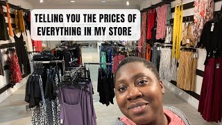 How much it costs (me) to start my clothing boutique (brick and mortar) | MY EXPERIENCE