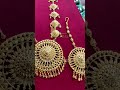 kaurz crown tehzee traditional antique gold plated rani haar jewellery collection 2023