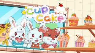 Beckybunny English Songs for Children 002 Cup Cake | Nursery Rhymes | Cartoon | Children's song