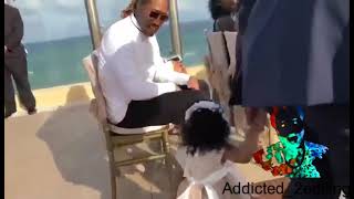 Baby recognize Future @ a wedding