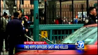 Two NYPD officers ambushed, killed