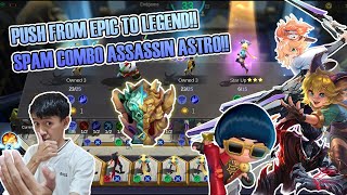 Push Rank Magic Chess ke Legend!! Chou Skill 1 Combo Assassin Astro Power!