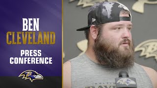 Ben Cleveland on Adjusting to a New Position | Baltimore Ravens