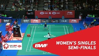 WS | Han YUE (CHN) vs Sayaka TAKAHASHI (JPN) [5] | BWF 2018