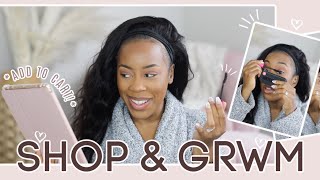ADDING *MORE STUFF* TO MY SEPHORA CART (lol!) WHILE GETTING READY! | A CHILL GRWM | Andrea Renee
