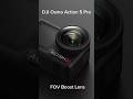 DJI Osmo Action 5 Pro's New Firmware Update V01.02.0330 with new accessory FOV Boost Lens