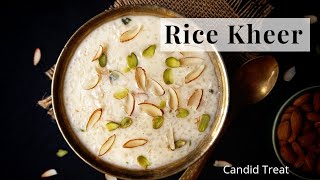 Super Creamy and Rich Kheer | Rice Kheer #food #shorts #sweet #youtubeshorts