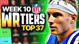 Week 10 Fantasy Football WR Rankings (Top 37)