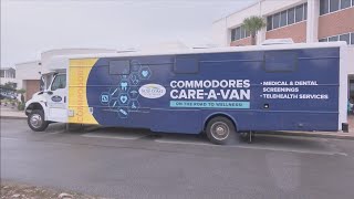 GCSC unveils 'Commodores Care-A-Van'