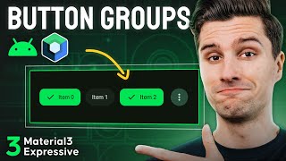 Single & Multi-Choice Button Groups In Material3 Expressive