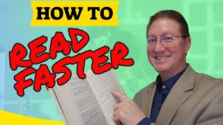 How to READ FASTER in English - 6 Steps to SPEED UP Your English Reading