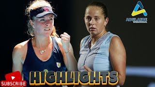 Jelena Ostapenko vs Magdalena Frech Round 1 Highlights | Adelaide 2025