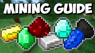 EASIEST Way To Find EVERY GEM In Minecraft!!! - Basic Mining Guide