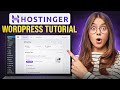 Hostinger WordPress Tutorial 2026 🔥 - Build a Website Step-by-Step (Full Guide for Beginners!)