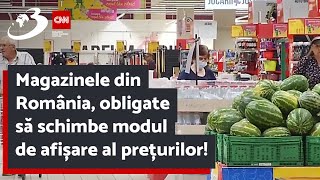 Magazinele din România, obligate să schimbe modul de afișare al prețurilor! Noile reguli ANPC